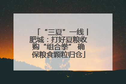 “三夏”一线丨肥城：打好夏粮收购“组合拳” 确保粮食颗粒归仓