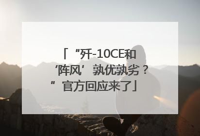 “歼-10CE和‘阵风’孰优孰劣？”官方回应来了