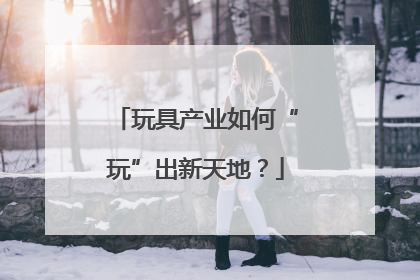 玩具产业如何“玩”出新天地？