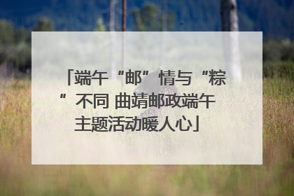 端午“邮”情与“粽”不同 曲靖邮政端午主题活动暖人心