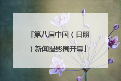 第八届中国（日照）新闻摄影周开幕
