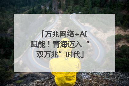 万兆网络+AI赋能！青海迈入“双万兆”时代