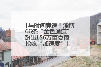 与时间竞速！淄博66条“金色通道”跑出156万亩夏粮抢收“加速度”