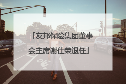 友邦保险集团董事会主席谢仕荣退任