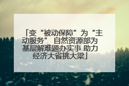 变“被动保障”为“主动服务” 自然资源部为基层解难题办实事 助力经济大省挑大梁