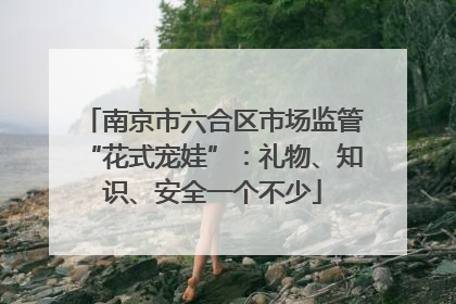 南京市六合区市场监管“花式宠娃”：礼物、知识、安全一个不少