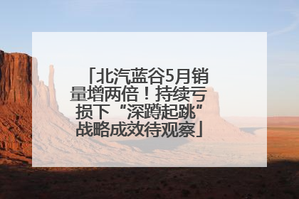 北汽蓝谷5月销量增两倍！持续亏损下“深蹲起跳”战略成效待观察