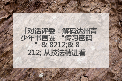 对话评委：解码达州青少年书画赛 “传习密码”& 8212;& 8212; 从技法精进看文化传承新活力