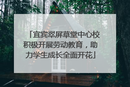 宜宾翠屏草堂中心校积极开展劳动教育，助力学生成长全面开花