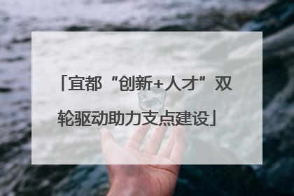 宜都“创新+人才”双轮驱动助力支点建设