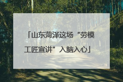 山东菏泽这场“劳模工匠宣讲”入脑入心