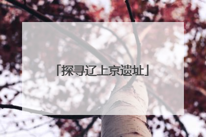 探寻辽上京遗址