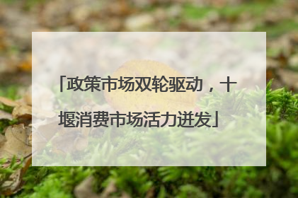 政策市场双轮驱动，十堰消费市场活力迸发