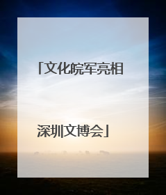 文化皖军亮相深圳文博会