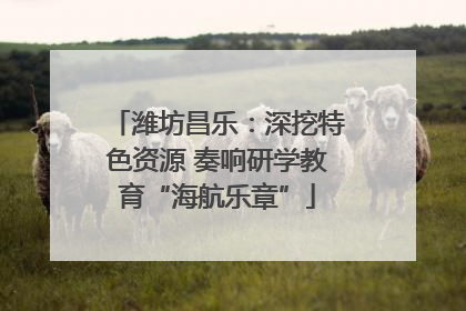 潍坊昌乐：深挖特色资源 奏响研学教育“海航乐章”