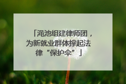 渑池组建律师团，为新就业群体撑起法律“保护伞”