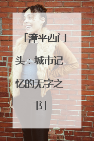 漳平西门头：城市记忆的无字之书