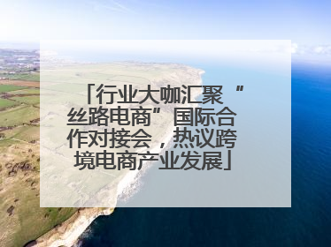 行业大咖汇聚“丝路电商”国际合作对接会，热议跨境电商产业发展