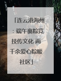 连云港海州：端午裹粽竞技传文化 两千余爱心粽暖社区