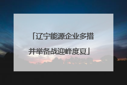 辽宁能源企业多措并举备战迎峰度夏