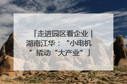 走进园区看企业｜湖南江华：“小电机”撬动“大产业”