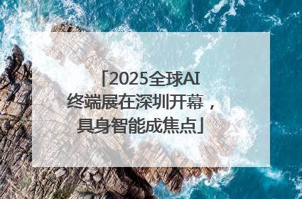 2025全球AI终端展在深圳开幕，具身智能成焦点