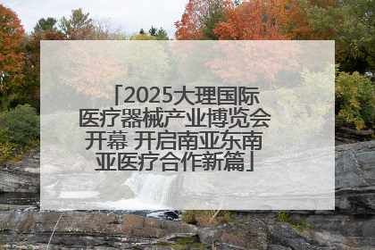2025大理国际医疗器械产业博览会开幕 开启南亚东南亚医疗合作新篇