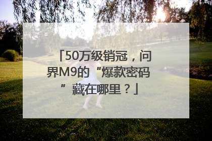 50万级销冠，问界M9的“爆款密码”藏在哪里？