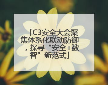 C3安全大会聚焦体系化联动防御，探寻“安全+数智”新范式