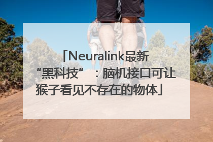Neuralink最新“黑科技”：脑机接口可让猴子看见不存在的物体